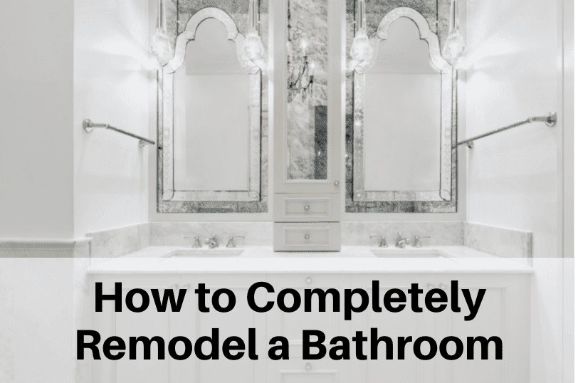 How-to-Completely-Remodel-a-Bathroom, Bathroom Remodeling, Bathroom Construction