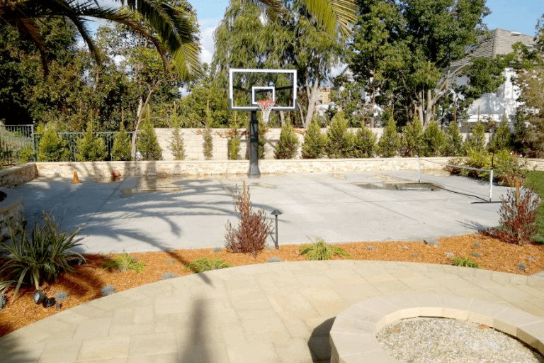 basketball court remodeling, basketball, basketball net